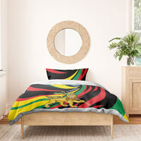 Ethiopia National Day 1991 Bedding Set Habesha Lion Of Judah