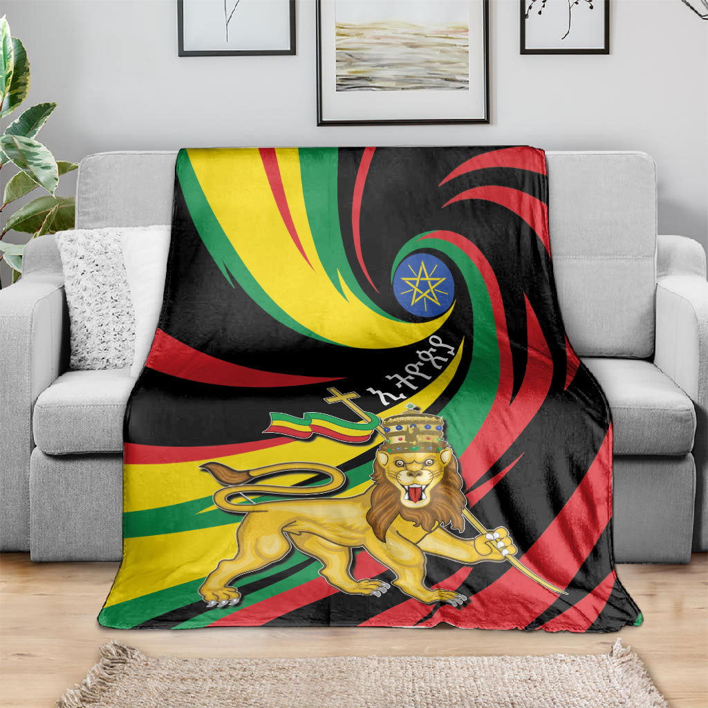 Ethiopia National Day 1991 Blanket Habesha Lion Of Judah