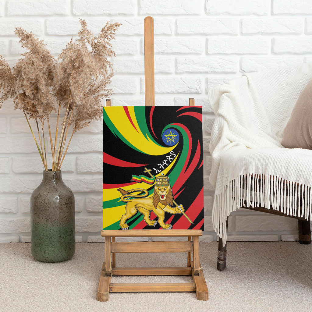 Ethiopia National Day 1991 Canvas Wall Art Habesha Lion Of Judah
