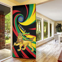 Ethiopia National Day 1991 Door Cover Habesha Lion Of Judah