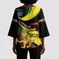 Ethiopia National Day 1991 Kimono Sleeve Blouse Habesha Lion Of Judah