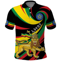 Ethiopia National Day 1991 Polo Shirt Habesha Lion Of Judah