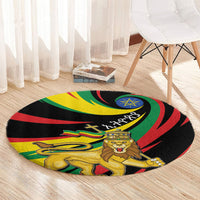 Ethiopia National Day 1991 Round Carpet Habesha Lion Of Judah