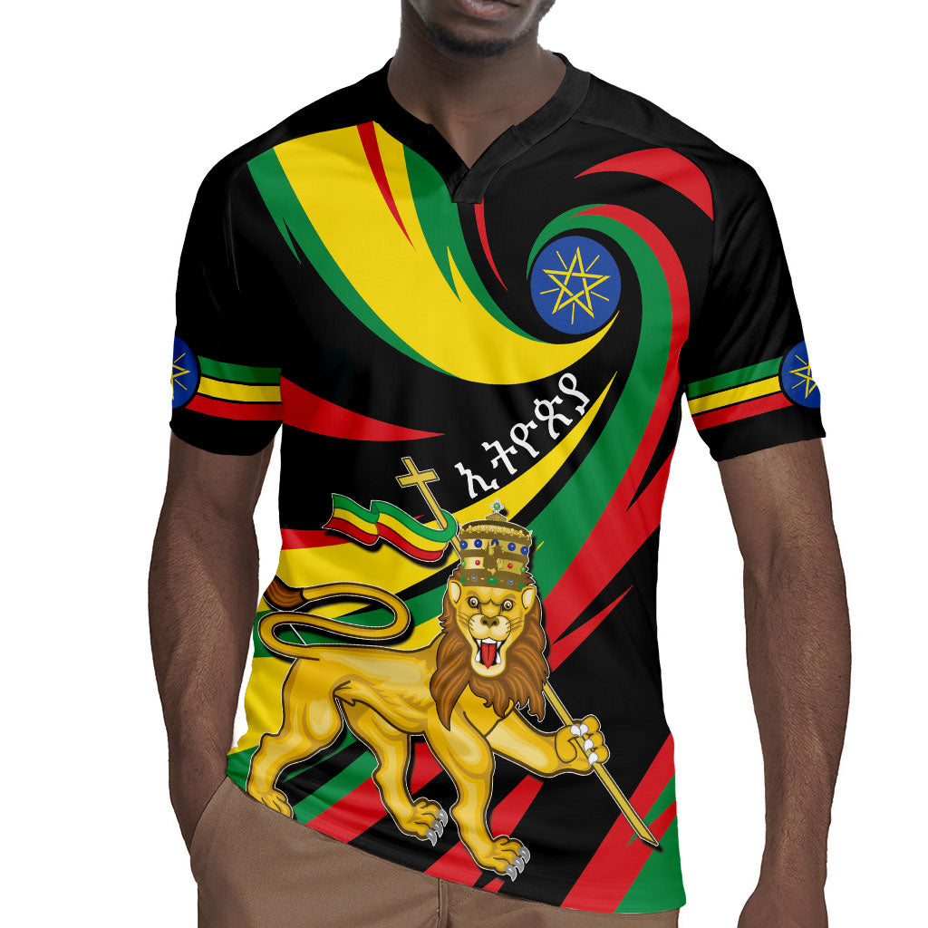 Ethiopia National Day 1991 Rugby Jersey Habesha Lion Of Judah