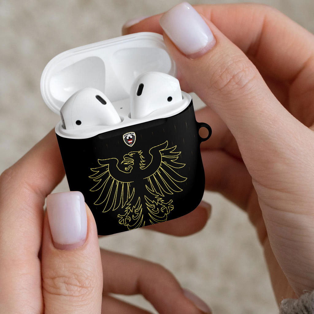 World Football 2026 Austria AirPods Case Austrian Eagles Black Glory
