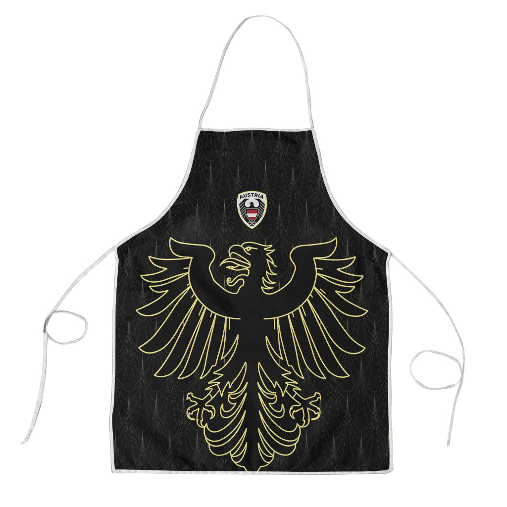 World Football 2026 Austria Apron Austrian Eagles Black Glory
