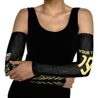 Custom World Football 2026 Austria Arm Sleeves Austrian Eagles Black Glory