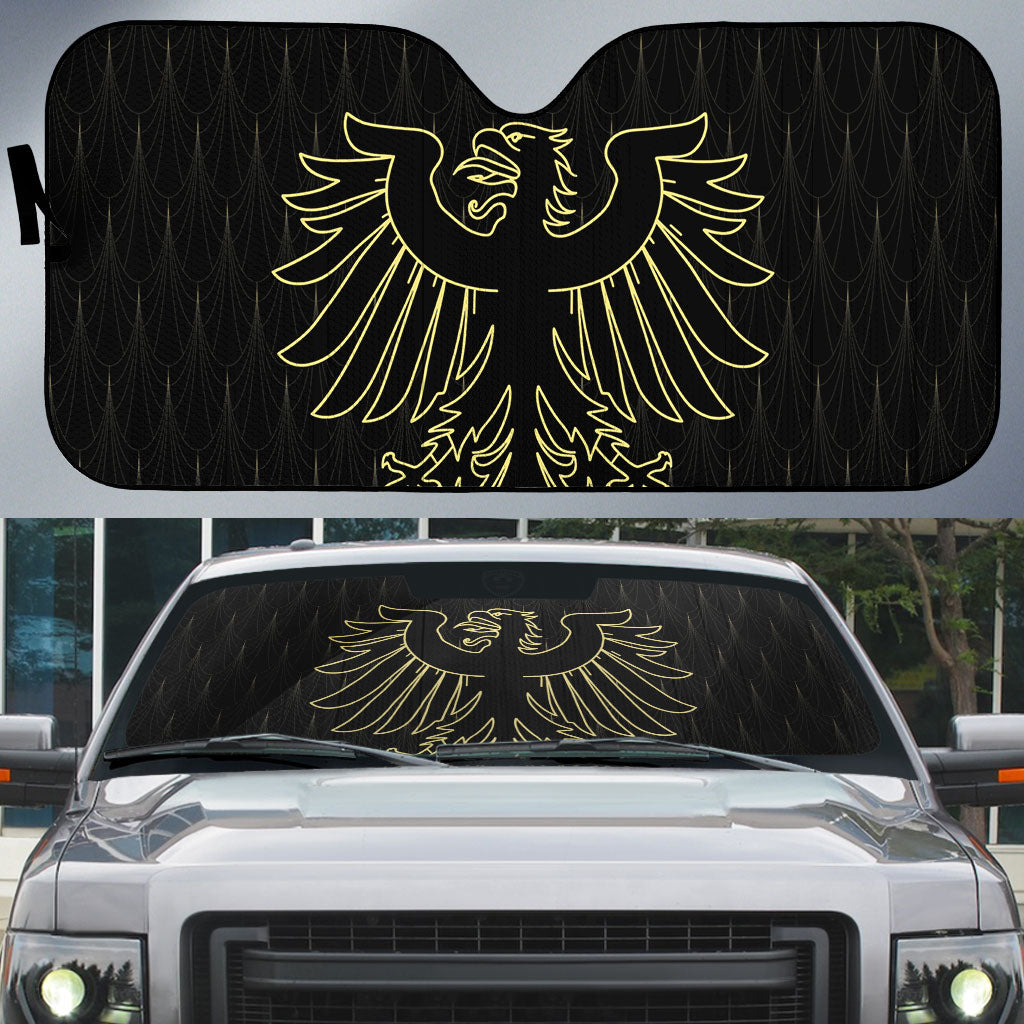 World Football 2026 Austria Auto Sun Shade Austrian Eagles Black Glory