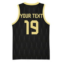 Custom World Football 2026 Austria Basketball Jersey Austrian Eagles Black Glory