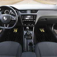 Custom World Football 2026 Austria Car Mats Austrian Eagles Black Glory