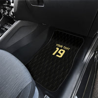 Custom World Football 2026 Austria Car Mats Austrian Eagles Black Glory