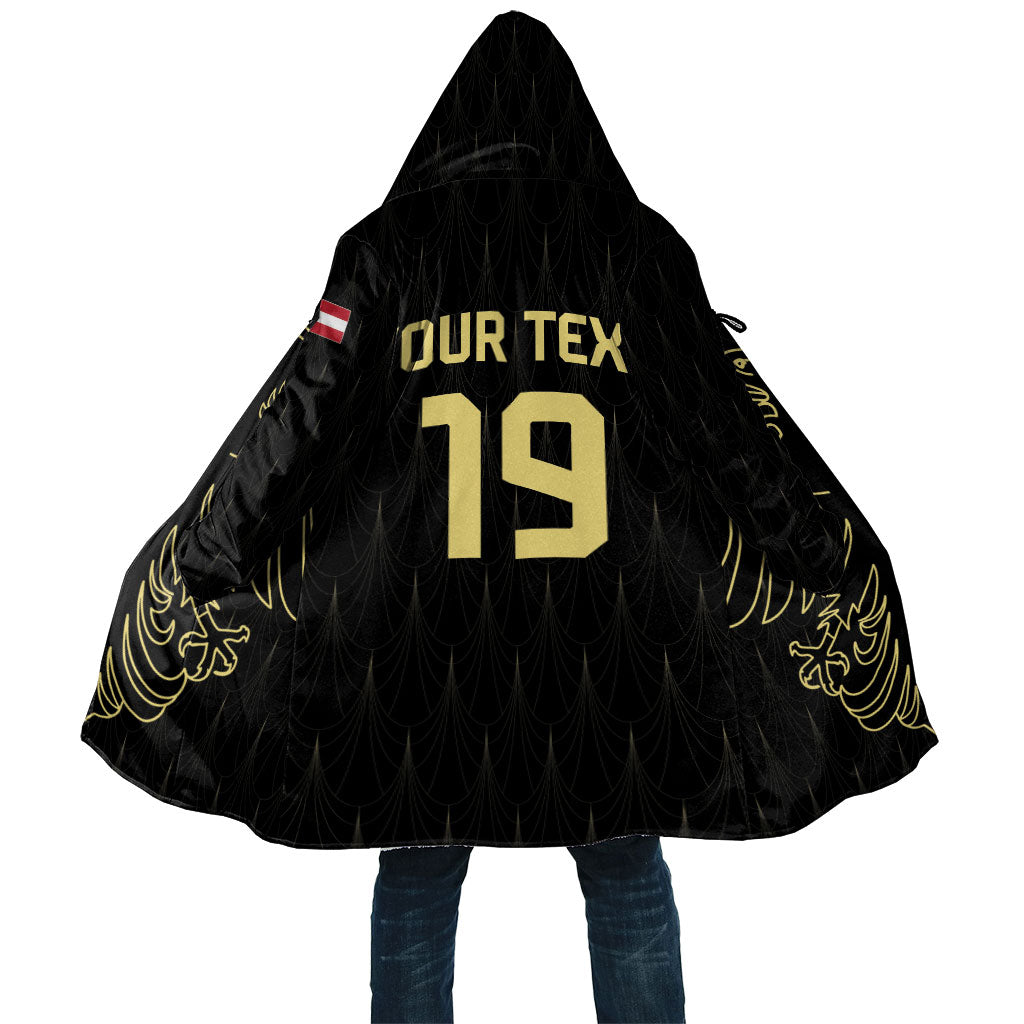 Custom World Football 2026 Austria Cloak Austrian Eagles Black Glory