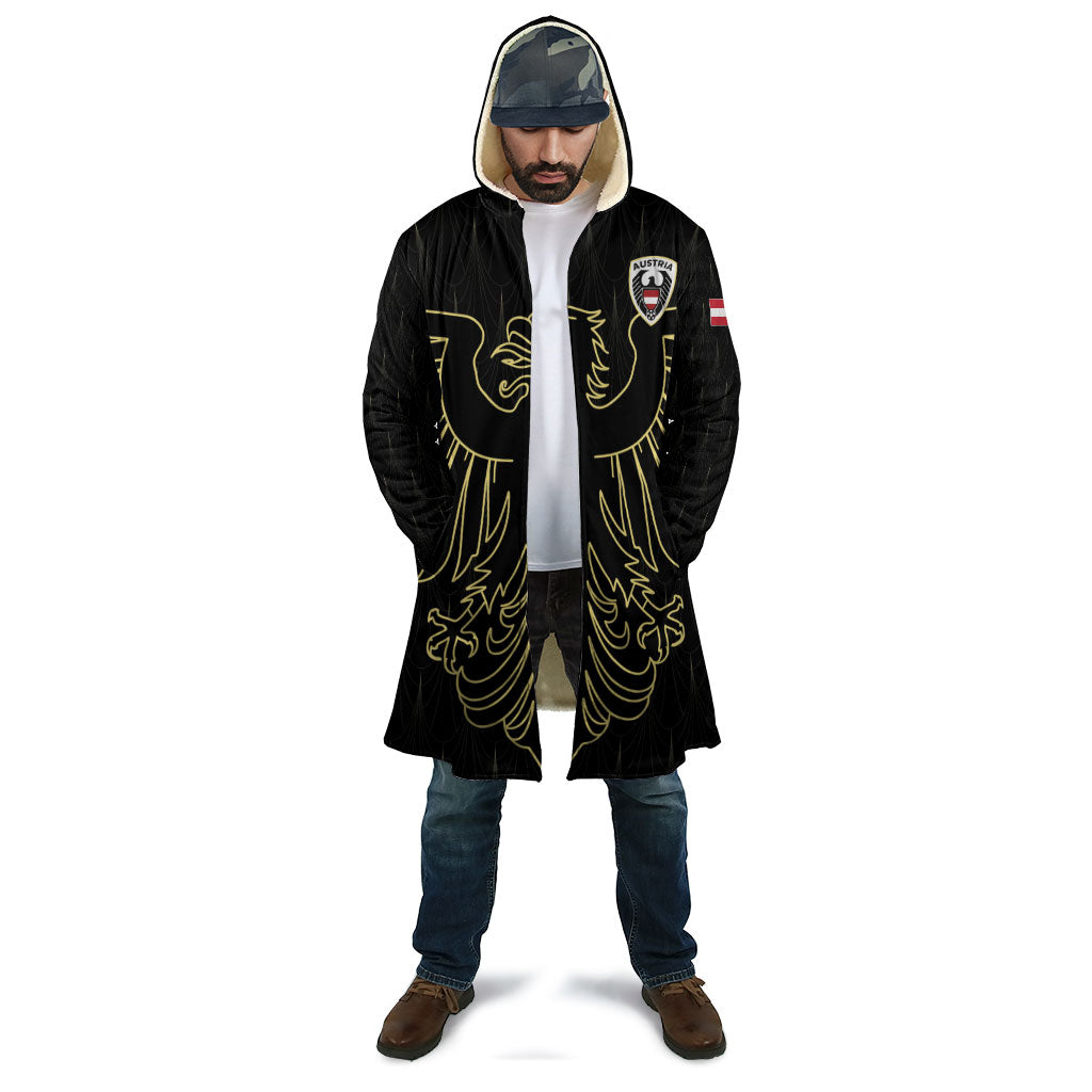 Custom World Football 2026 Austria Cloak Austrian Eagles Black Glory