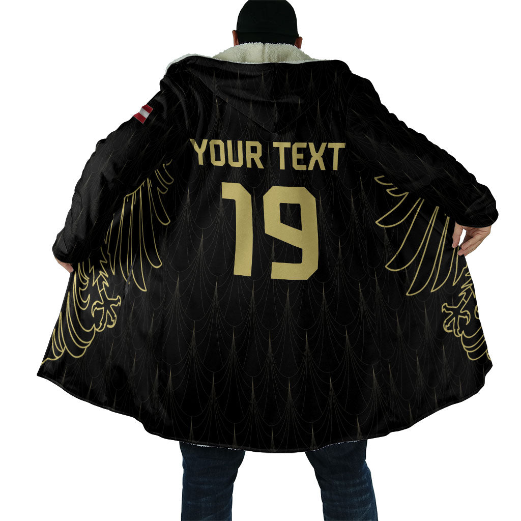 Custom World Football 2026 Austria Cloak Austrian Eagles Black Glory