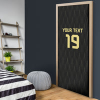 Custom World Football 2026 Austria Door Cover Austrian Eagles Black Glory