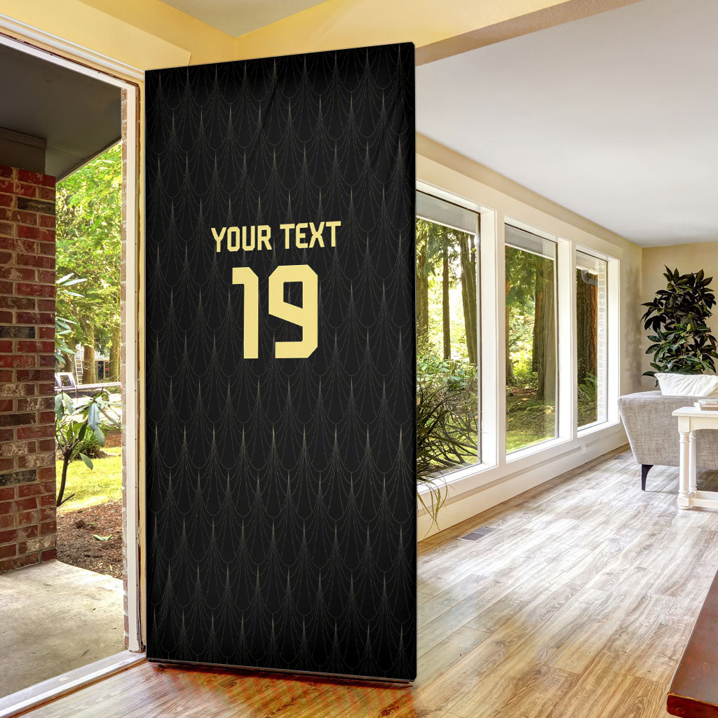 Custom World Football 2026 Austria Door Cover Austrian Eagles Black Glory