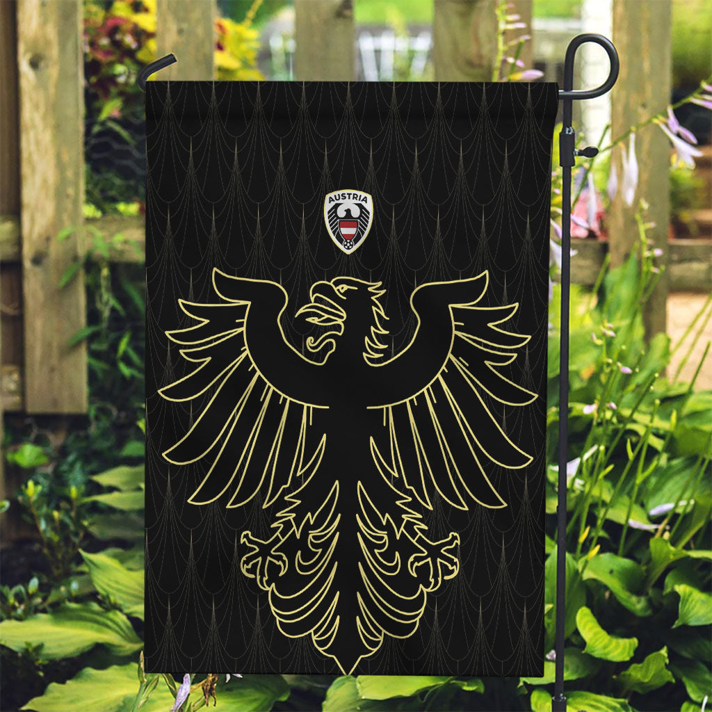 World Football 2026 Austria Garden Flag Austrian Eagles Black Glory