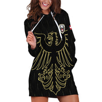 Custom World Football 2026 Austria Hoodie Dress Austrian Eagles Black Glory