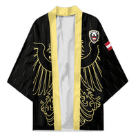 Custom World Football 2026 Austria Kimono Austrian Eagles Black Glory