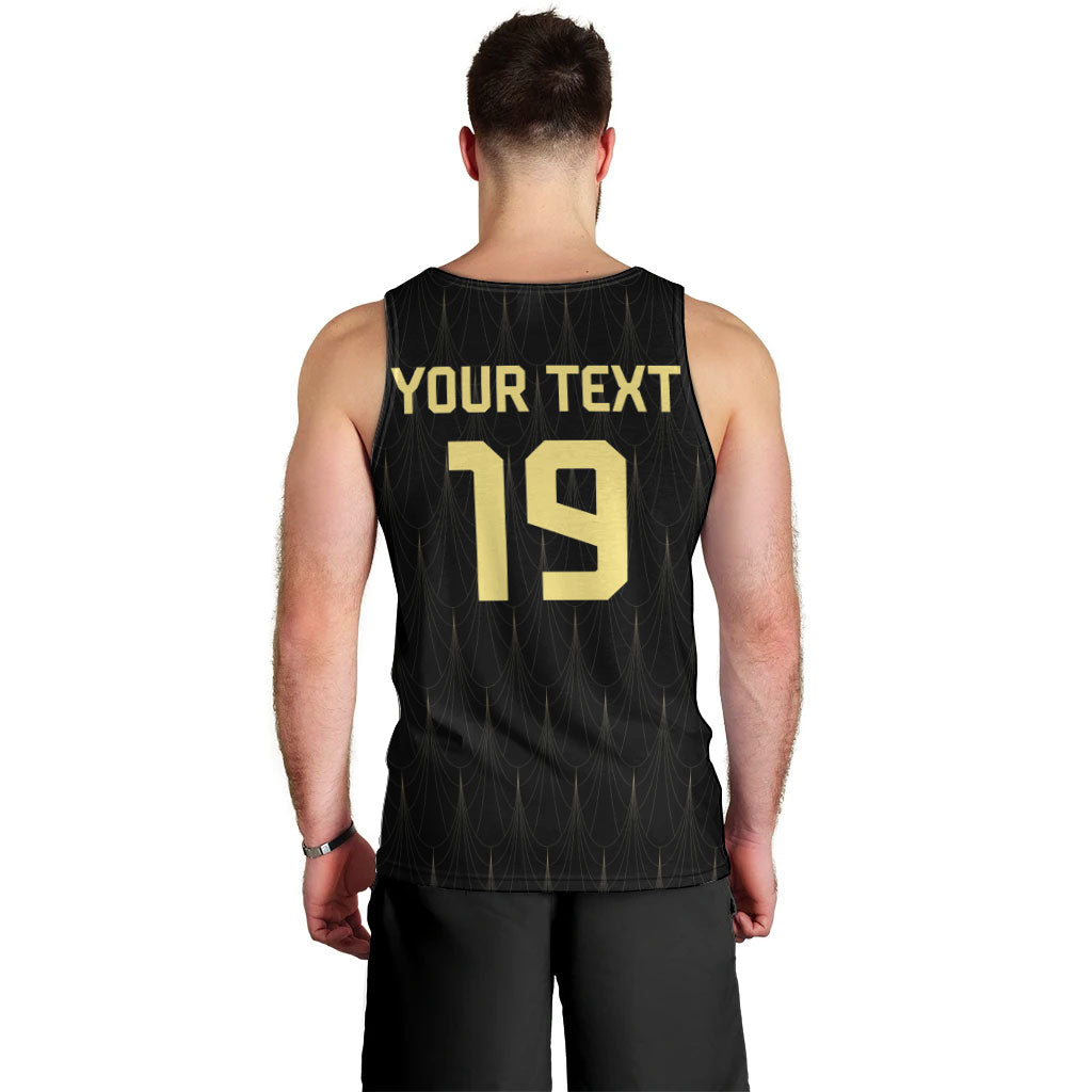 Custom World Football 2026 Austria Men Tank Top Austrian Eagles Black Glory