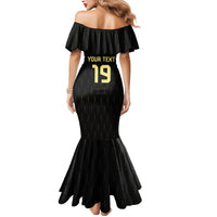 Custom World Football 2026 Austria Mermaid Dress Austrian Eagles Black Glory