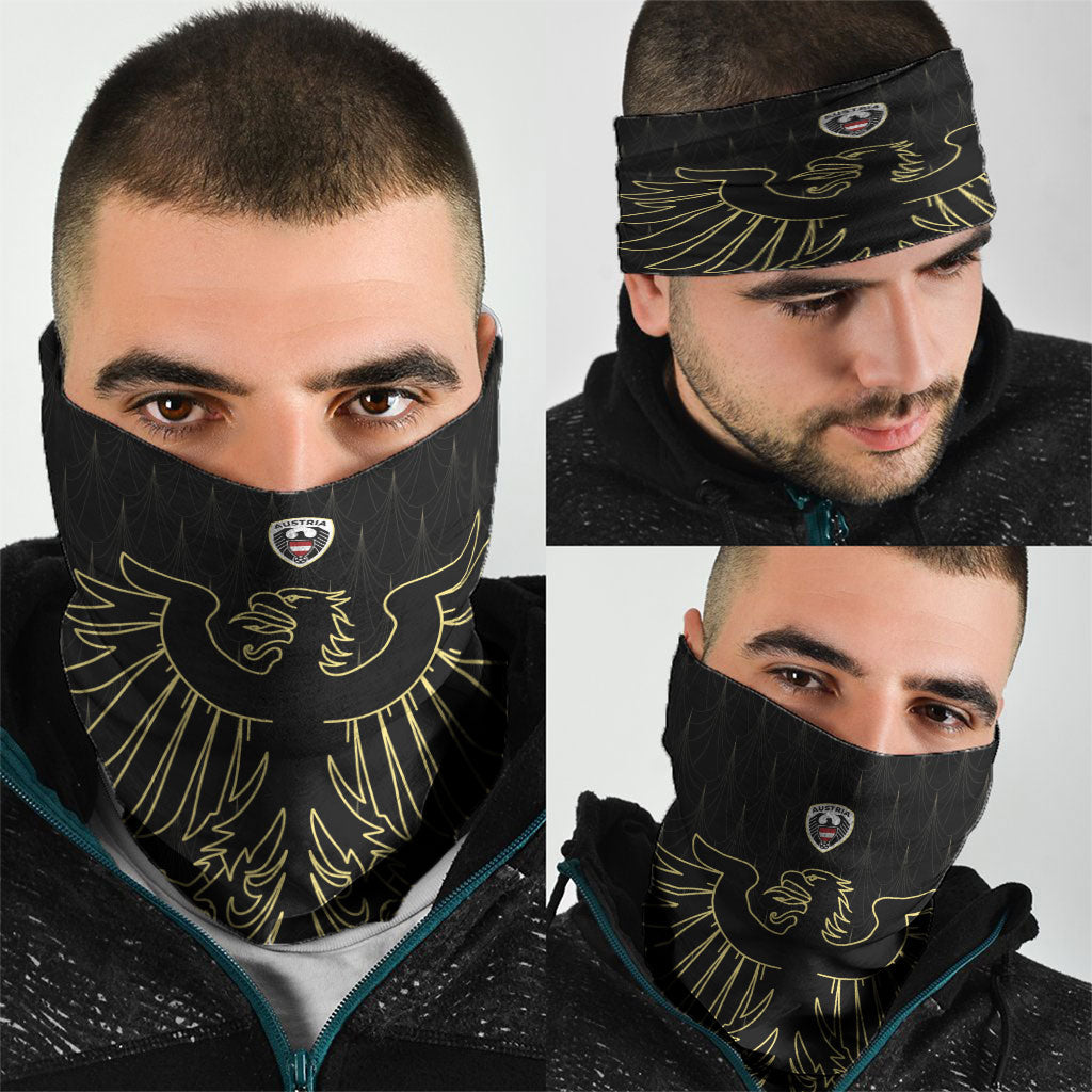 World Football 2026 Austria Neck Gaiter Austrian Eagles Black Glory