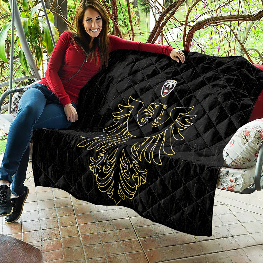 World Football 2026 Austria Quilt Austrian Eagles Black Glory