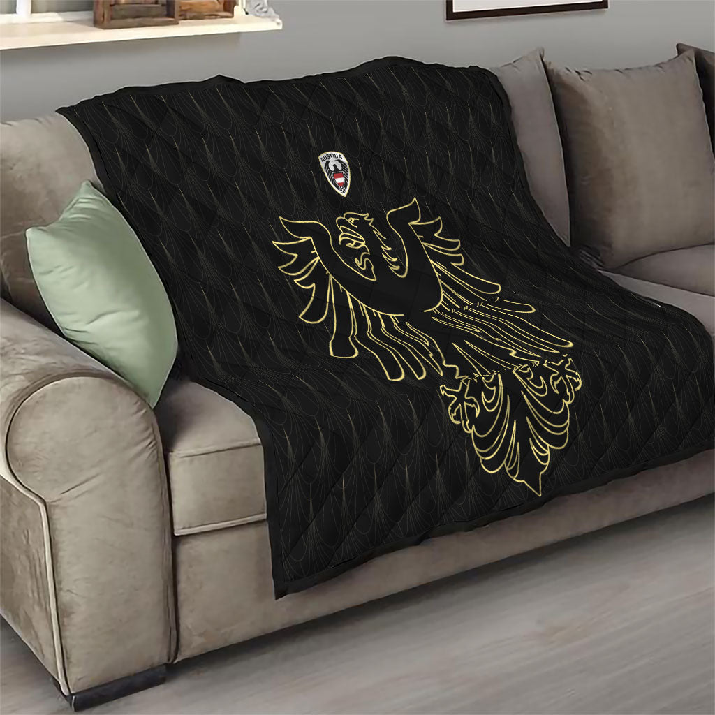 World Football 2026 Austria Quilt Austrian Eagles Black Glory