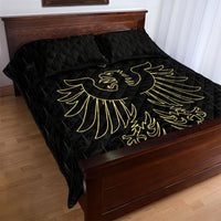 World Football 2026 Austria Quilt Bed Set Austrian Eagles Black Glory