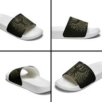 World Football 2026 Austria Slide Sandals Austrian Eagles Black Glory