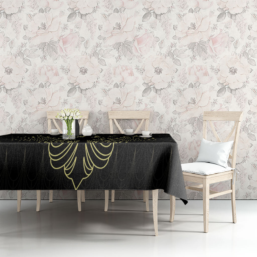 World Football 2026 Austria Tablecloth Austrian Eagles Black Glory
