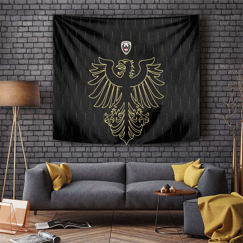 World Football 2026 Austria Tapestry Austrian Eagles Black Glory