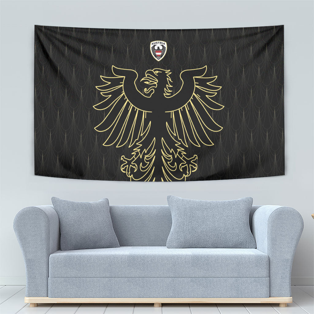 World Football 2026 Austria Tapestry Austrian Eagles Black Glory