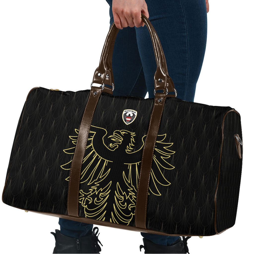 World Football 2026 Austria Travel Bag Austrian Eagles Black Glory