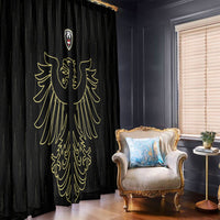 World Football 2026 Austria Window Curtain Austrian Eagles Black Glory