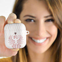 World Football 2026 Austria AirPods Case Austrian Eagles White Glory