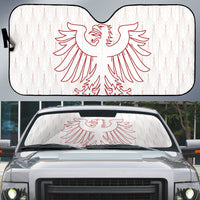World Football 2026 Austria Auto Sun Shade Austrian Eagles White Glory