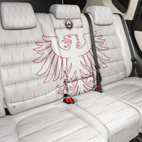 World Football 2026 Austria Back Car Seat Cover Austrian Eagles White Glory