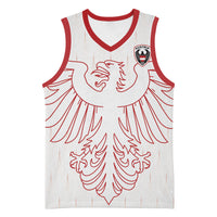 Custom World Football 2026 Austria Basketball Jersey Austrian Eagles White Glory