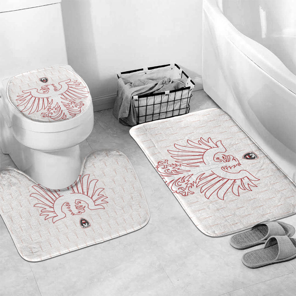 World Football 2026 Austria Bathroom Set Austrian Eagles White Glory