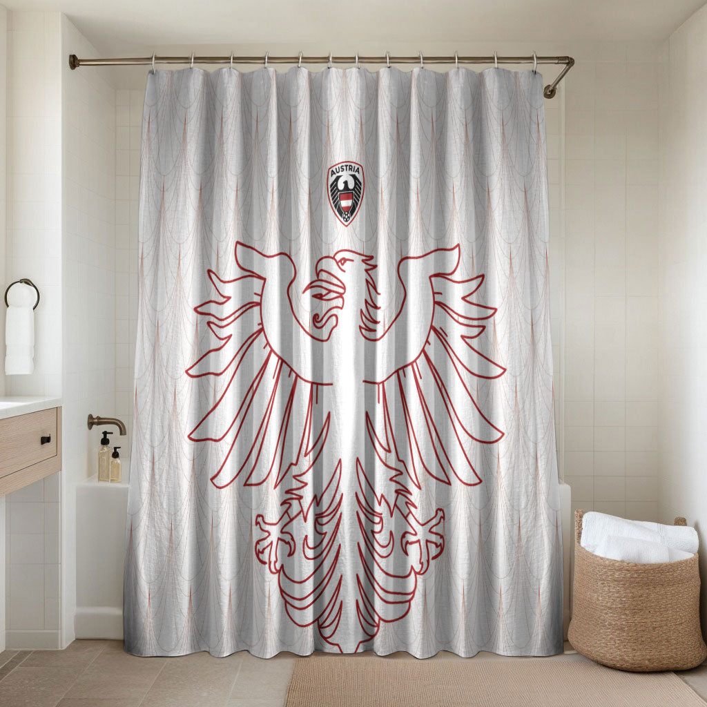 World Football 2026 Austria Bathroom Set Austrian Eagles White Glory