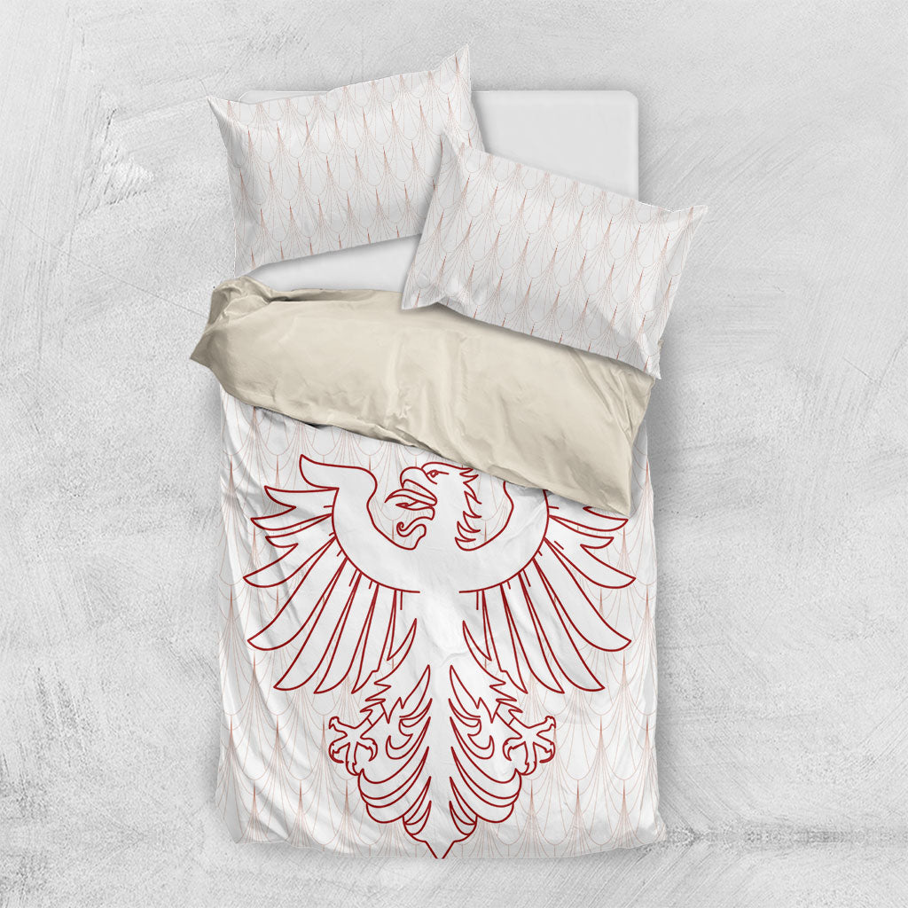 World Football 2026 Austria Bedding Set Austrian Eagles White Glory