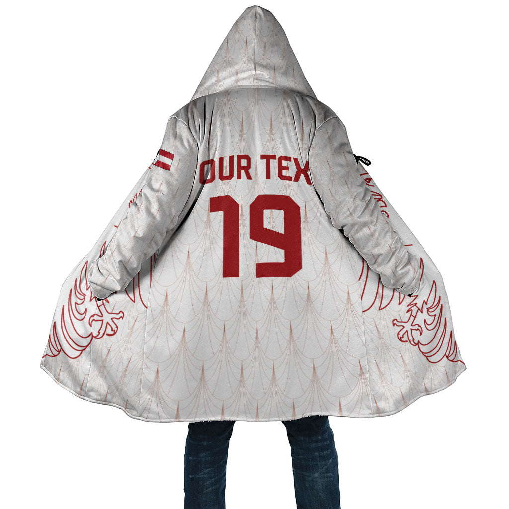 Custom World Football 2026 Austria Cloak Austrian Eagles White Glory