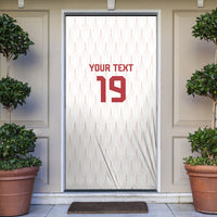 Custom World Football 2026 Austria Door Cover Austrian Eagles White Glory