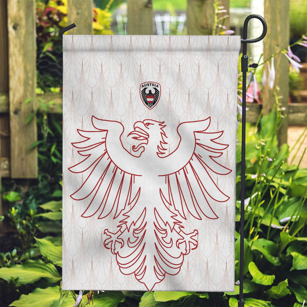 World Football 2026 Austria Garden Flag Austrian Eagles White Glory