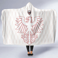 World Football 2026 Austria Hooded Blanket Austrian Eagles White Glory