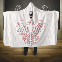 World Football 2026 Austria Hooded Blanket Austrian Eagles White Glory