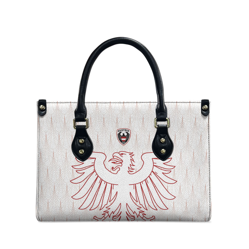 World Football 2026 Austria Leather Bag Austrian Eagles White Glory