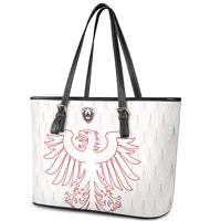 World Football 2026 Austria Leather Tote Bag Austrian Eagles White Glory