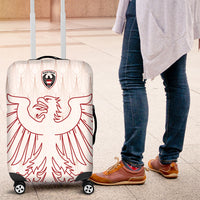 World Football 2026 Austria Luggage Cover Austrian Eagles White Glory